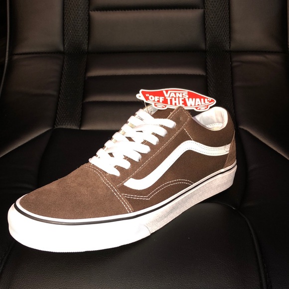 Brown Vans (Rain Drum/True White) - Picture 2 of 3